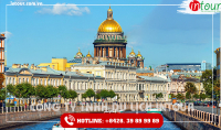 Tour Du Lịch Nga: Matxcova - St. Petersburg 8 Ngày 7 Đêm 2023