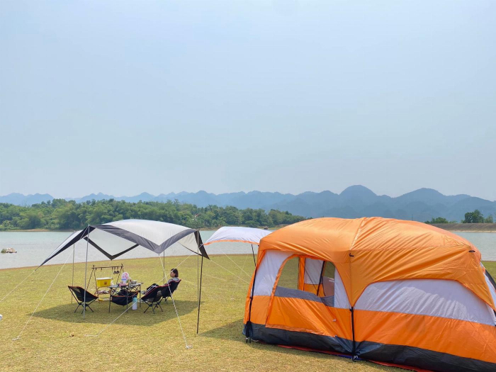 UPDATE những địa điểm cắm trại cực chill tại Hòa Bình đang cực HOT