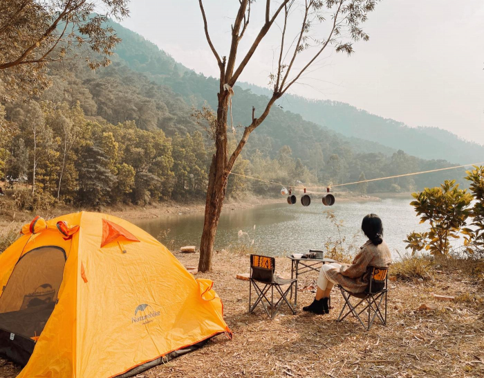 UPDATE những địa điểm cắm trại cực chill tại Tân An đang cực HOT